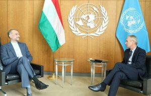 توضیح وزارت خارجه درباره پرچم دیدار امیرعبداللهیان با رئیس مجمع عمومی سازمان ملل