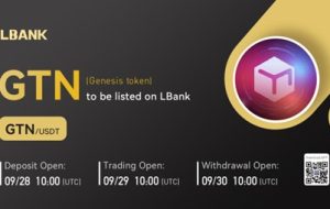صرافی LBank در 29 سپتامبر 2022 توکن جنسیس (GTN) را فهرست خواهد کرد – انتشار مطبوعاتی Bitcoin News