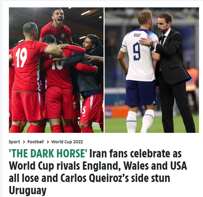 لقب جدید رسانه انگلیسی برای شاگردان کی‌روش/عکس