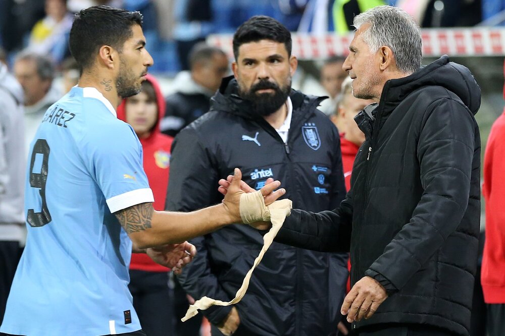 ملاقات دوستانه کی‌روش با دشمن تیم قدیمی‌اش!/عکس