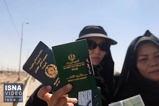 ویدئو / بازگشت مسافران اربعین و گلایه زائران افغان