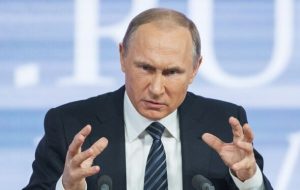 پوتین: غرب می‌خواهد الگوهای رفتاری خود را تحمیل کند/ اکنون تهدید تب تحریم جهان را فرا گرفته است