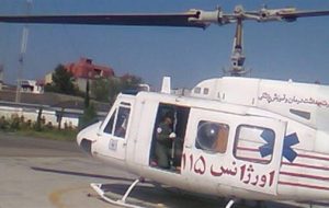 چرا امروز یک هلیکوپتر وسط بلوار ارتش فرود آمد؟