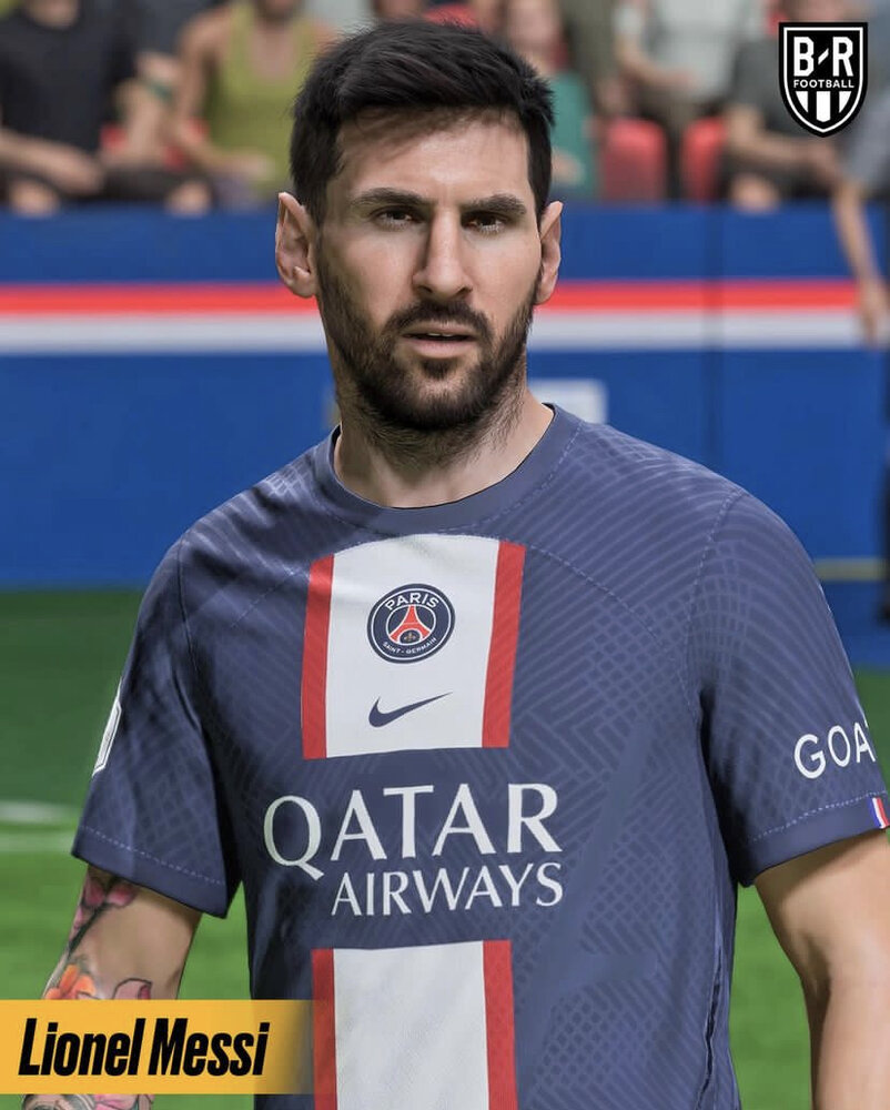 گرافیک شگفت‌انگیز فیفا ۲۳ در طراحی ستارگان/عکس