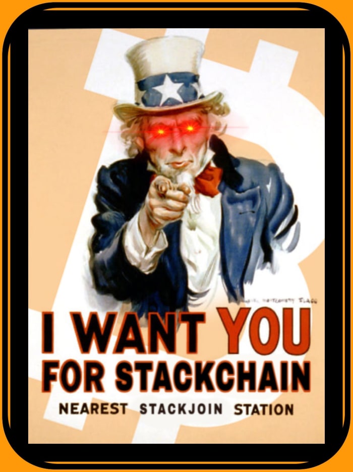 شرح مختصری از تاسیس و خریدهای بعدی در Stackchain، یک خرده فرهنگ پشته بیت کوین.