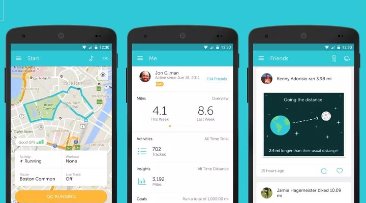 اپلیکیشن Runkeeper