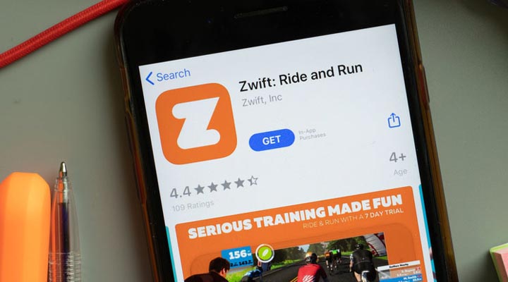 اپلیکیشن Zwift