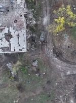 آتش توپخانه روسیه دو پل شناور ارتش اوکراین را نابود کرد