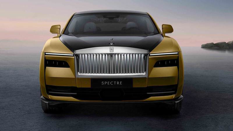 ماشین الکتریکی rolls royce spectre