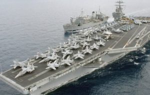 آمریکا ناوگروه ضربت خود را به شبه جزیره کره اعزام می‌کند