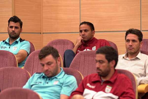 استقلالی‌های سابق در کلاس مربیگری/عکس