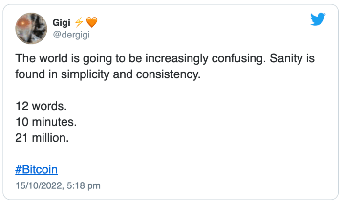 بنیادگرایی بیت کوین Dergigi