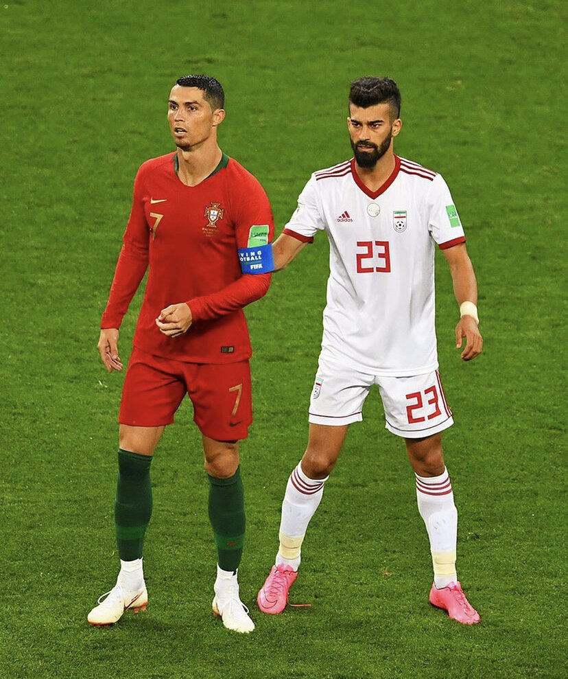 تصاویر | کلافگی کریستیانو رونالدو از مدافع محبوب کی‌روش