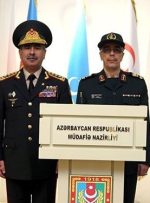 تماس وزیر دفاع جمهوری آذربایجان با سرلشکر باقری