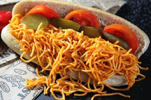 ساندویچ ماکارونی