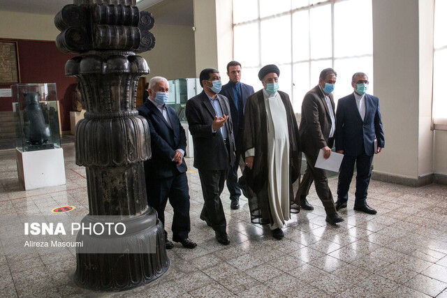 رئیسی چرا به موزه ملی ایران رفت؟