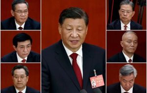 شی جینپینگ برای سومین دوره دبیرکل حزب کمونیست چین شد/ رونمایی از تیم جدید