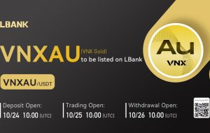 صرافی LBank VNX Gold (VNXAU) را در 25 اکتبر 2022 فهرست می کند – انتشار مطبوعاتی Bitcoin News