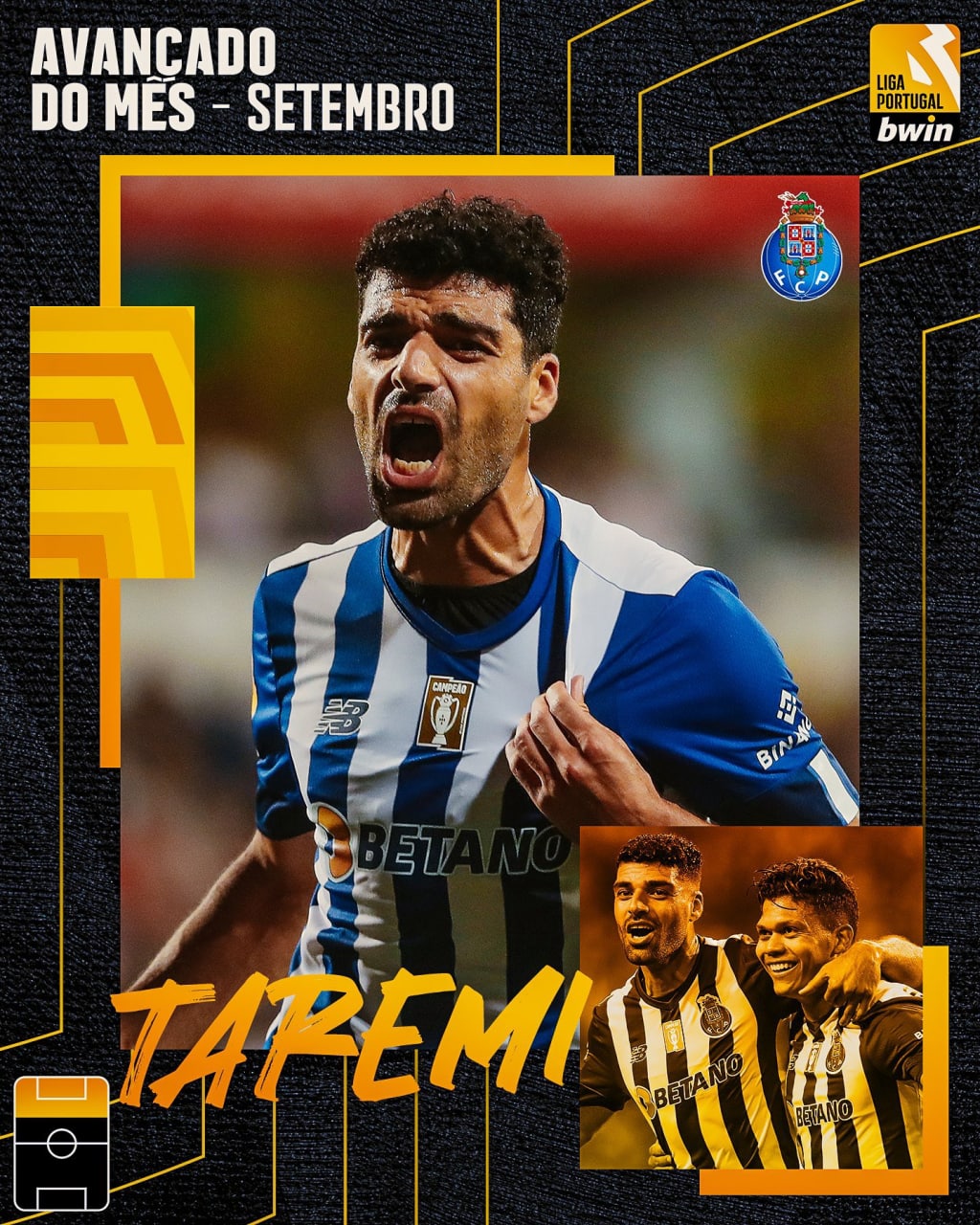 طارمی بهترین مهاجم ماه سپتامبر پرتغال شد