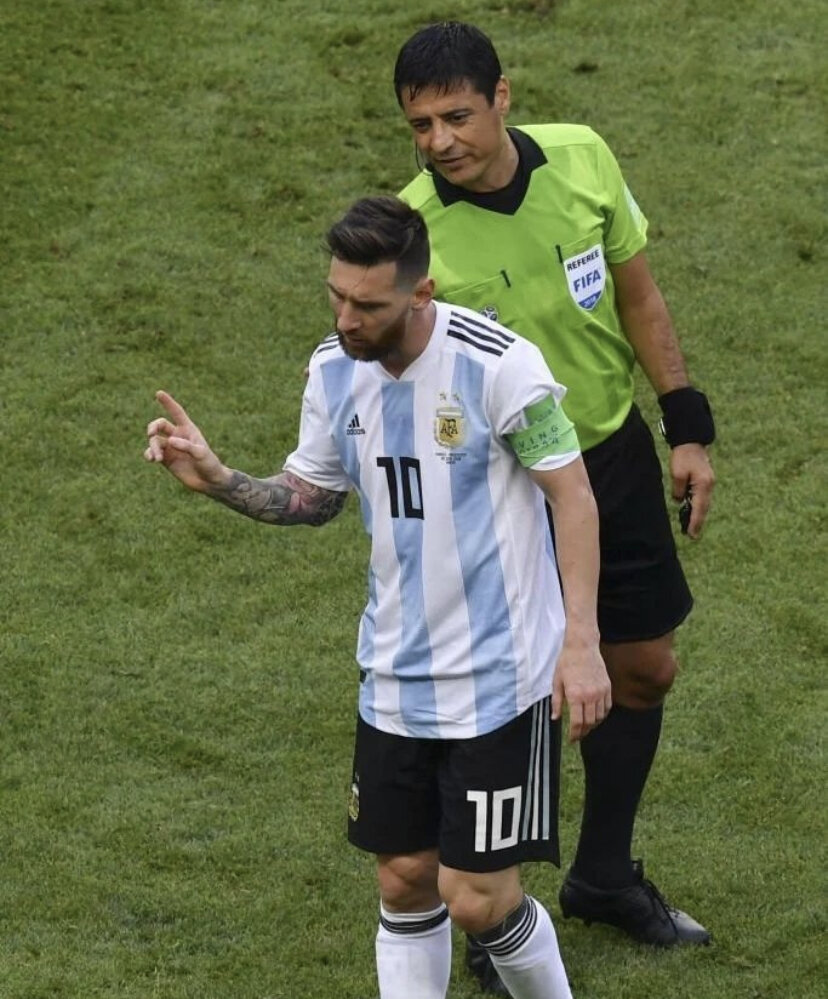 عصبانیت لیونل مسی از اسطوره ایرانی/عکس