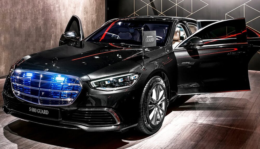 عکس | ایمنترین و لوکسترین ماشین غیرنظامی/ مرسدس بنز مدل گارد