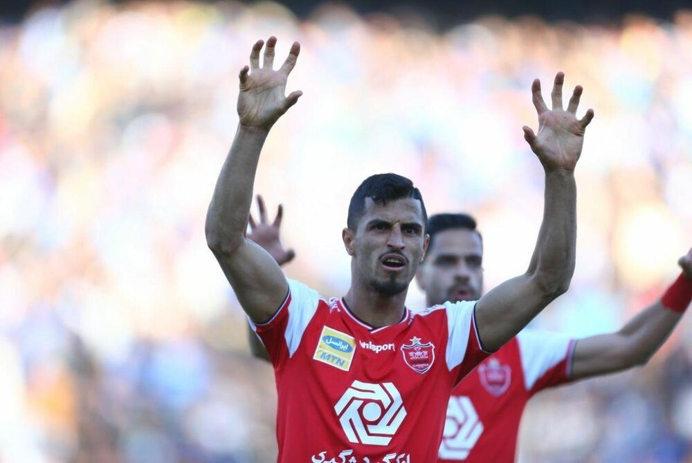 عکس | تقلید جنجالی یک پرسپولیسی از شادی دیاباته