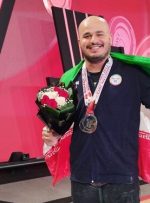 نایب قهرمانی دهدار در دسته 102 کیلوگرم وزنه‌برداری