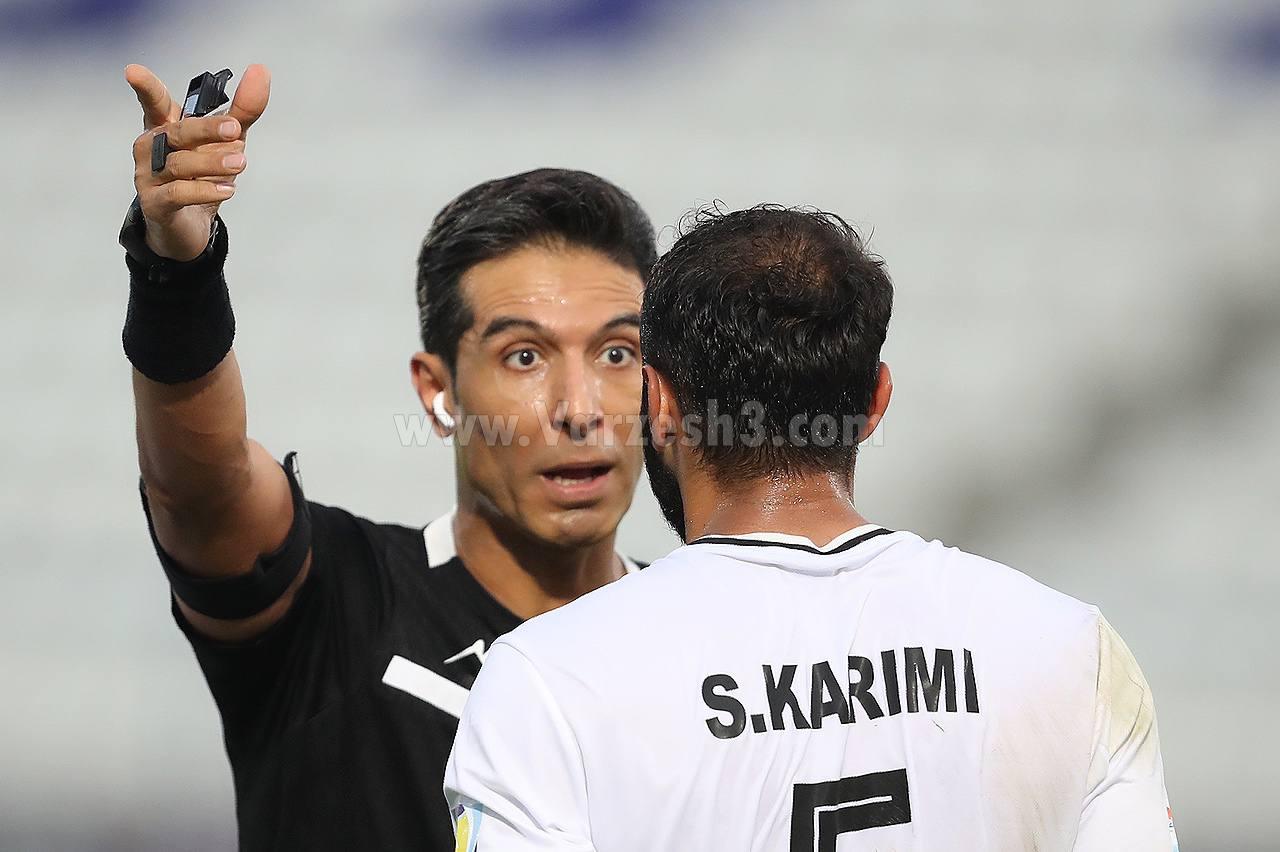 هندزفری به جای سیستم رادیویی در بازی پرسپولیس!/عکس