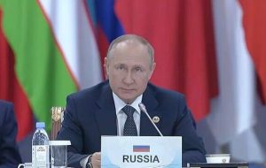 پیام پوتین در پی حمله تروریستی در شیراز پیام پوتین در پی حمله تروریستی در شیراز