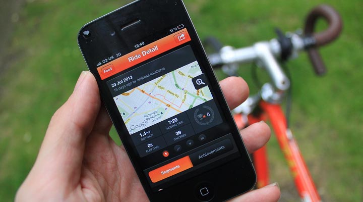 اپلیکیشن برای دویدن Strava
