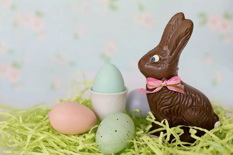 شکلاتهای خرگوشی در مراسم عید پاک