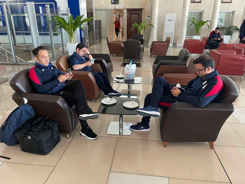 تصاویر | بازگشت ملی‌پوشان فوتبال ساحلی پس از قهرمانی