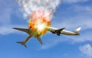 لحظه برخورد دو هواپیما در آمریکا + فیلم لحظه برخورد دو هواپیما در آمریکا + فیلم