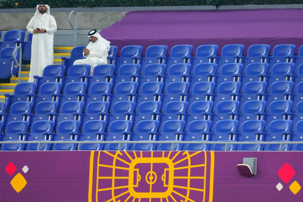 عکس | کمترین تماشاگر جام جهانی برای لواندوفسکی