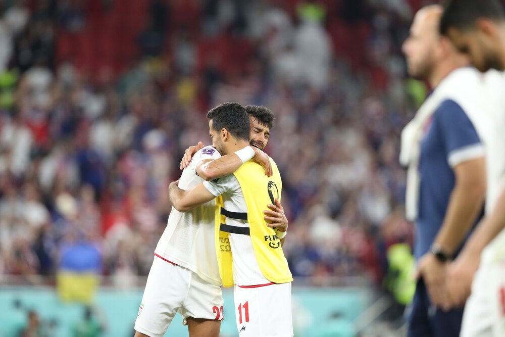 عکس | رامین و اشکی که بند نمی‌آمد!