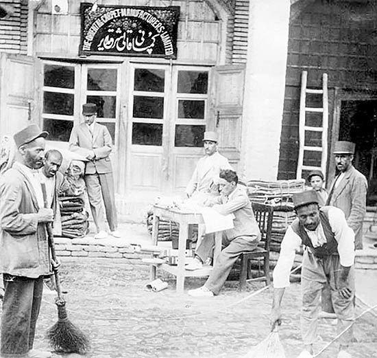 تجارت فرش در دوره قاجار