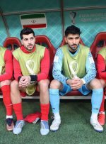 حضور یکساعته بازیکنان ایران در رختکن بعد از باخت به انگلیس