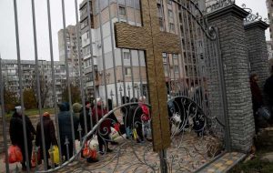 دستیار ارشد ریاست جمهوری گفت که برق در شهر خرسون اوکراین برقرار شد