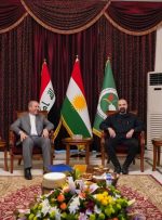 رایزنی رئیس حزب اتحادیه میهنی کردستان عراق با سفیر ایران در بغداد