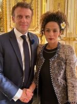 رشته توئیت رضا نصر در رابطه با دیدار مسیح علینژاد با مکرون