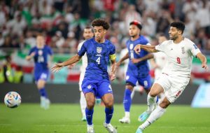 شکست ایران مقابل آمریکا در نیمه اول