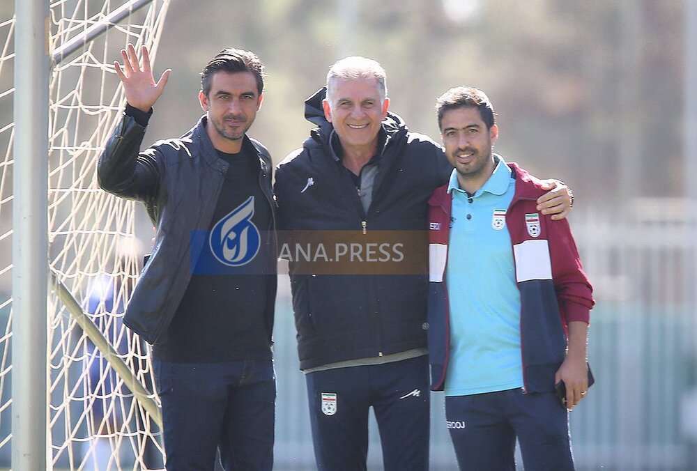 عکس| آشتی‌کنان رحمتی و کی‌روش بعد از ۱۰ سال