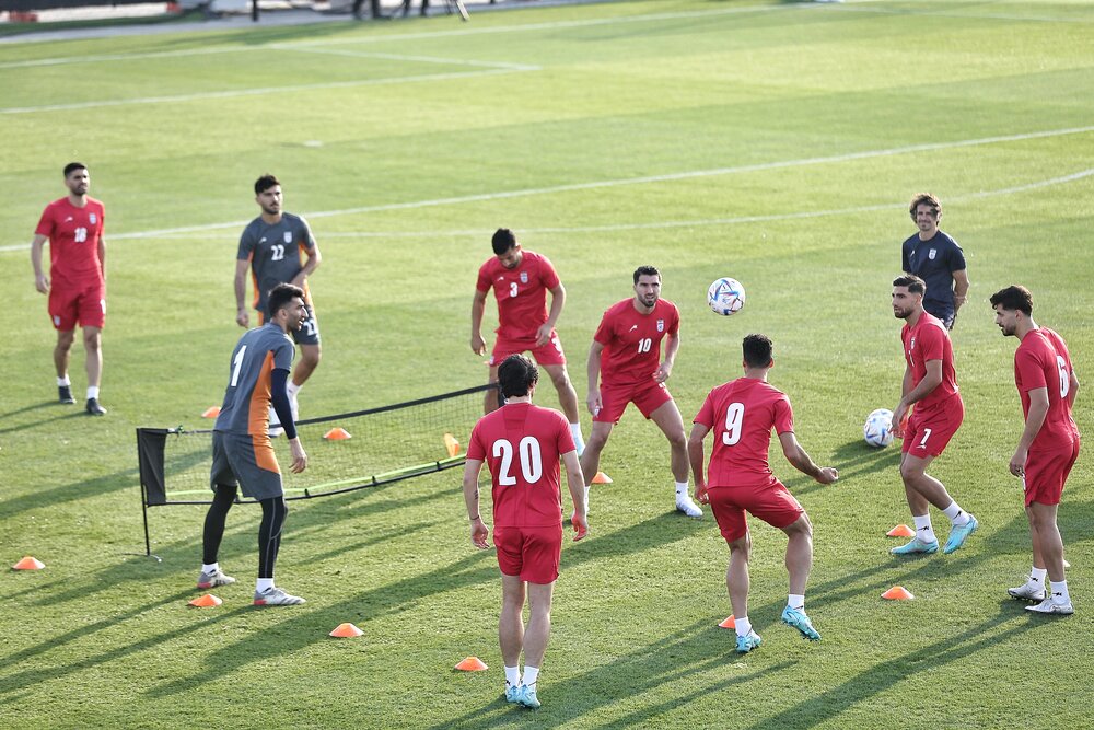 عکس | آماده‌سازی پسران کی‌روش با تنیس فوتبال