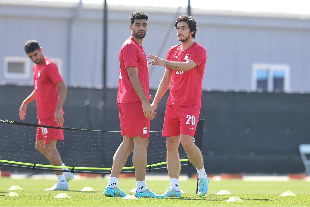 عکس | توصیه‌های سردار آزمون به مهدی طارمی