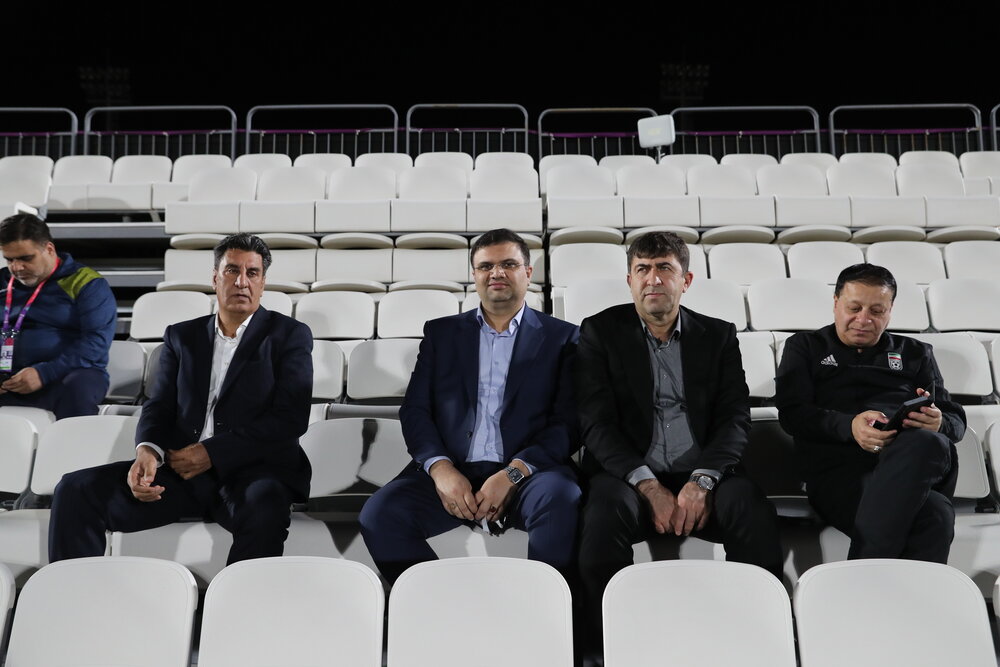 عکس | مهمان ناخوانده در تمرین تیم ملی