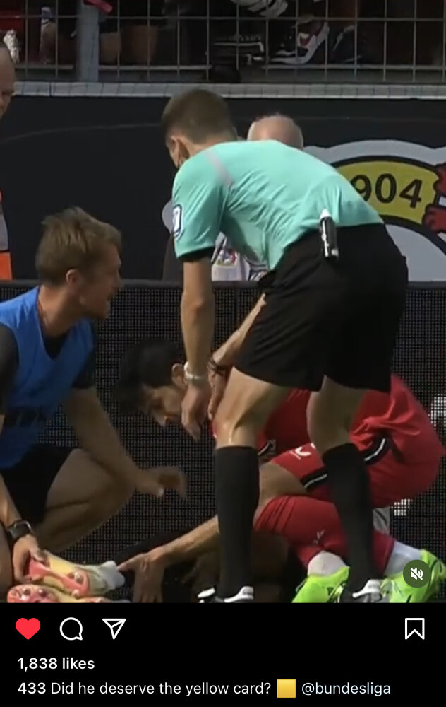 عکس | جنجال سردار آزمون سوژه صفحه مطرح خارجی