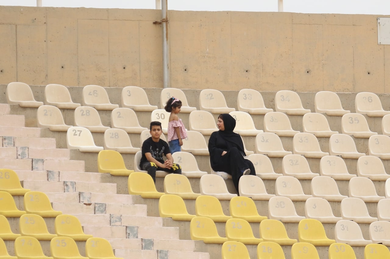 عکس | خانواده‌ها مهمان ویژه لیگ یک