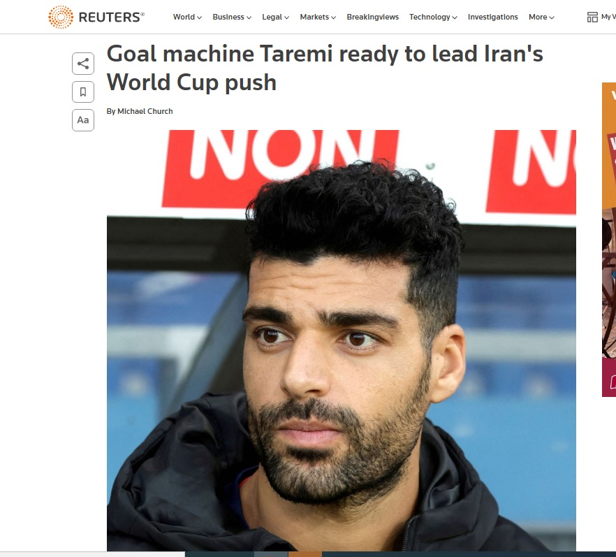 عکس| ماشین گلزنی آماده فرماندهی ایران در جام جهانی