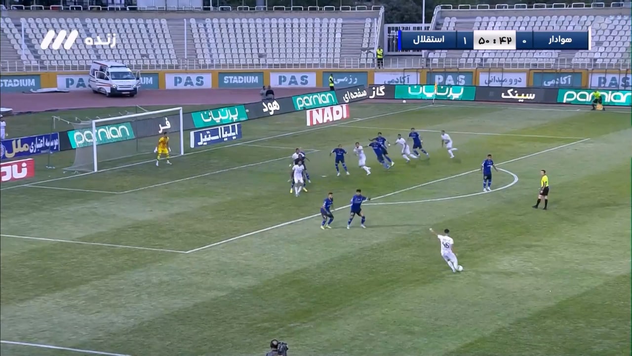 عکس| نجات دروازه استقلال که به خوبی دیده نشد