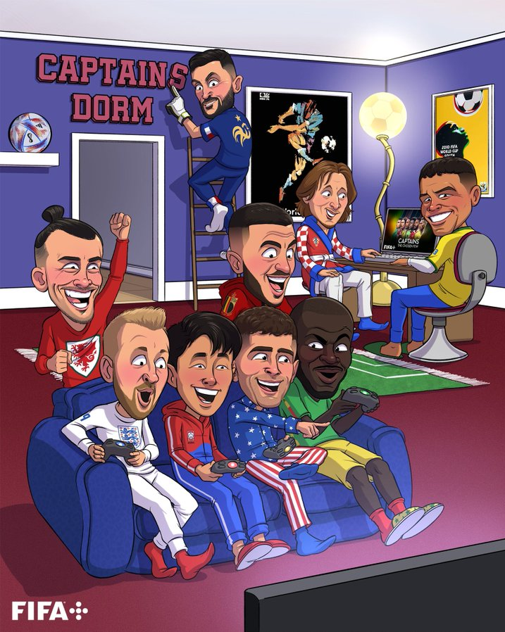 عکس | واکنش بامزه فیفا به آغاز جام جهانی